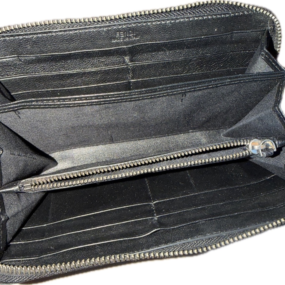 FF Black Leather Wallet - Picture 5 of 5